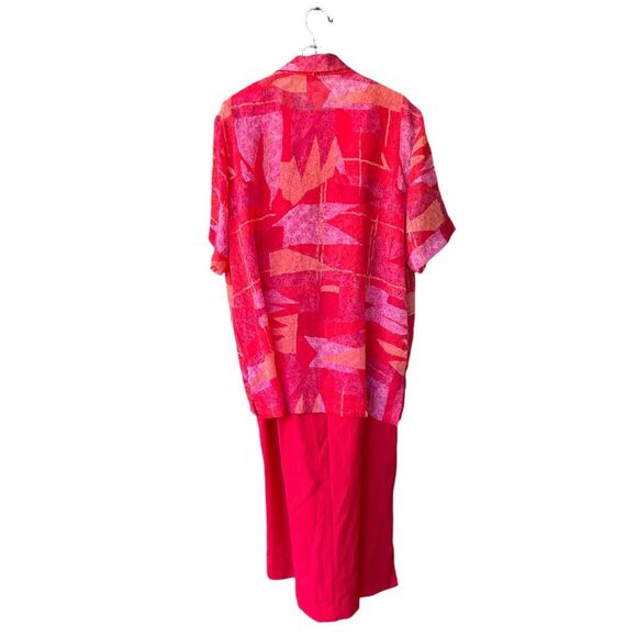 Vintage Lady Dorby size 18W. Tank top sheath dress. Button front top. - Picture 2 of 9